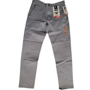 Men's Dockers Lt. Grey Ultimate Chino pants Slim Fit Smart 360 Flex‎ 28x32
